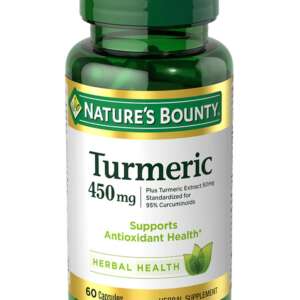 Turmeric 450mg 60 capsules. Nature's Bounty