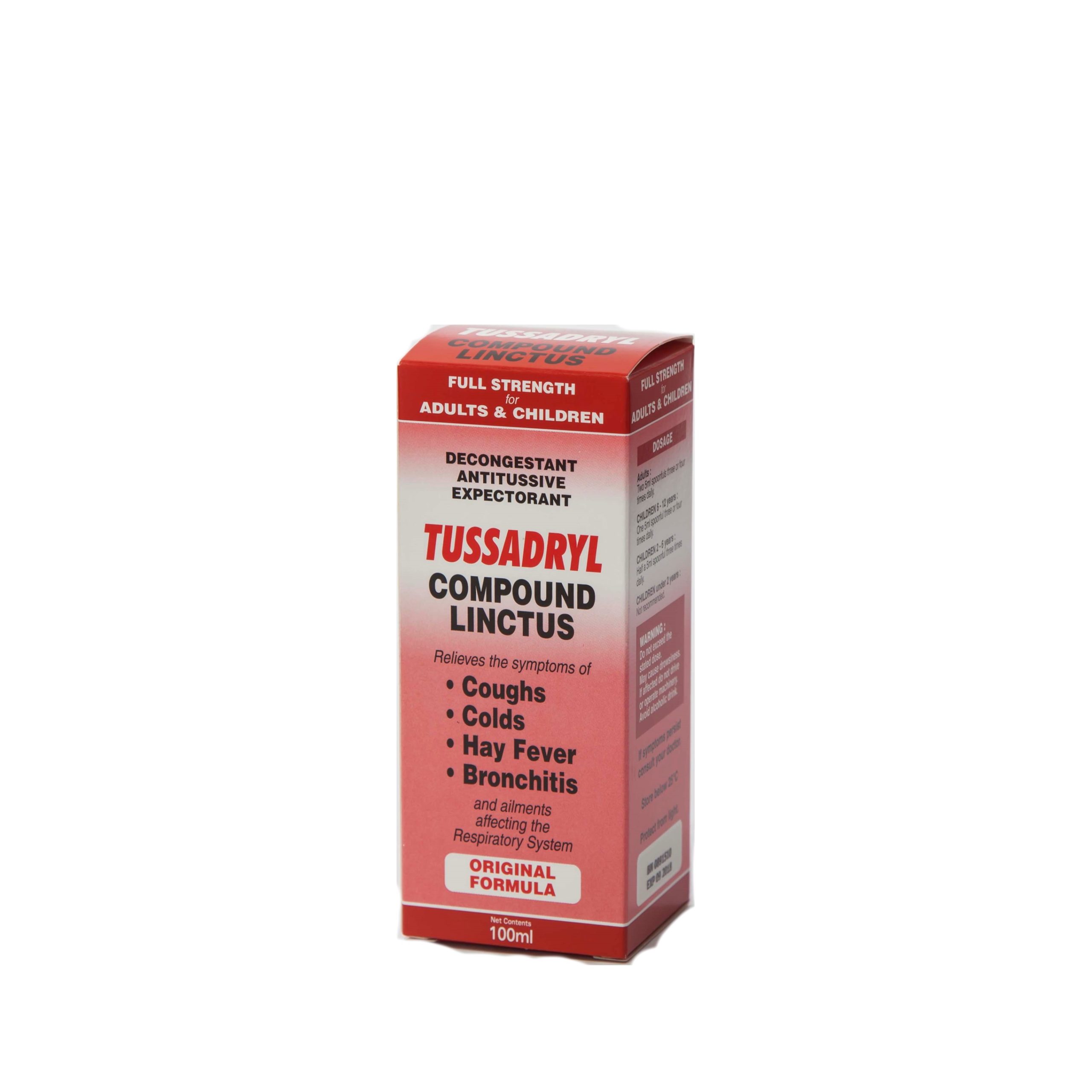 Tussadryl Compound Linctus