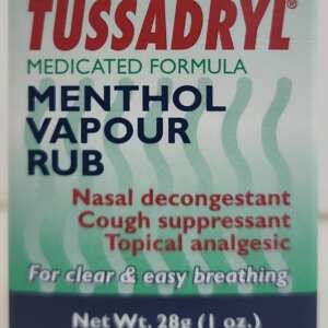 Tussadryl Menthol Vapour Rub 28g