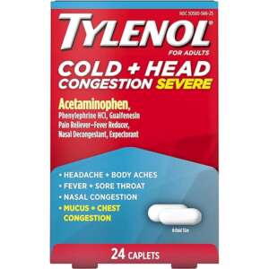Tylenol Cold and Flu Severe 24 Caplets