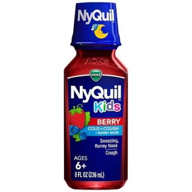 Vicks Kids Nyquil 8Fl Oz.Berry Flavor