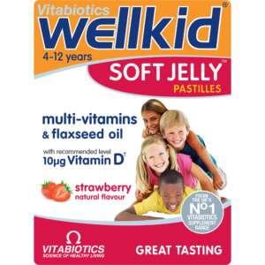 Vitabiotics Wellkid Soft Jelly Strawberry 30CT