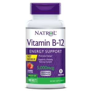 Vitamin B12 5000mcg Natrol. 100 tablets