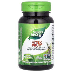 Vitex Fruit 100 vegan capsules.