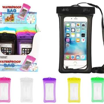 Waterproof Floating Cell Phone Bag with Lanyard