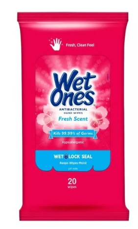Wet Ones Fresh Scent 20ct