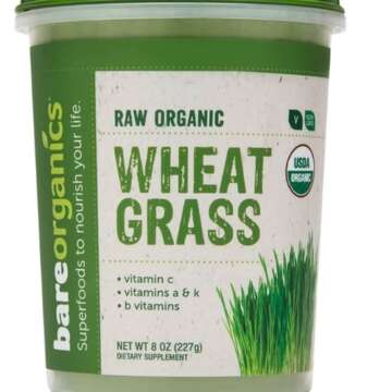 Wheat Grass Powder BareOrganic