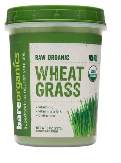 Wheat Grass Powder BareOrganic