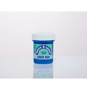 White Cross Chest Rub 23g soothing balm