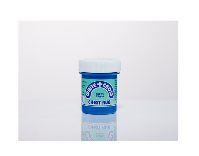 White Cross Chest Rub 23g soothing balm