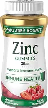 Zinc Gummies Nature's Bounty 70pcs.
